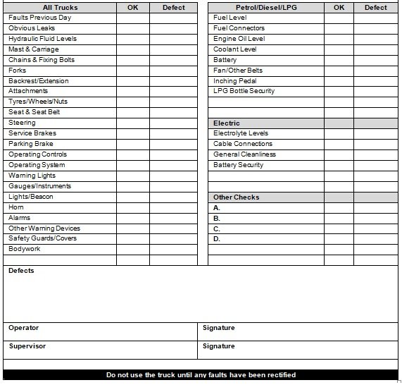 30 Free Printable Daily Checklist Templates Excel Word PDF Best Collections