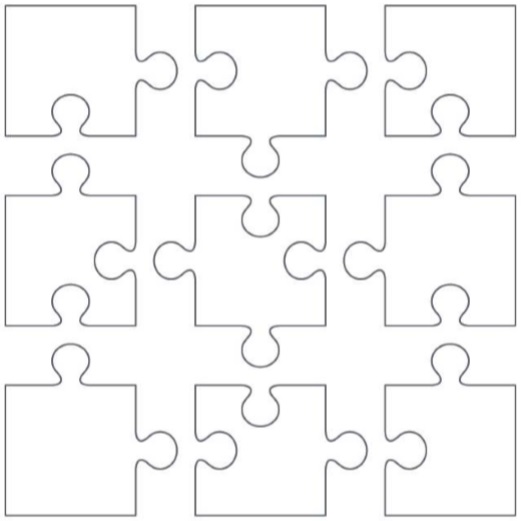 Verbreitung Bewertung Beschwerde 9 piece puzzle template pdf Ablehnen