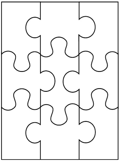 16  Free Printable Puzzle Piece Templates (PDF) Best Collections