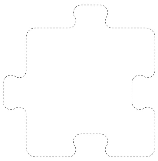 16+ Free Printable Puzzle Piece Templates (PDF) Best Collections