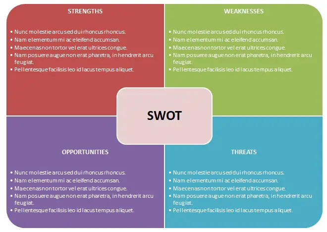 27+ Free SWOT Analysis Templates & Examples (Excel / Word / PDF) - Best ...