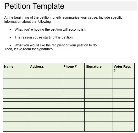 free-printable-petition-templates-word-best-collections