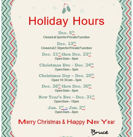 merry christmas and happy new year business hours template