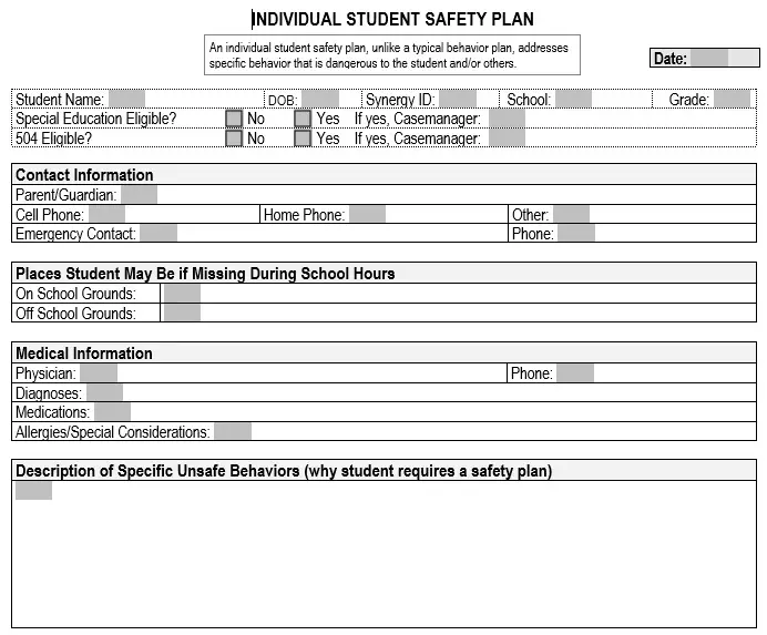 Free Safety Plan Templates For Construction Patient Site Specific 