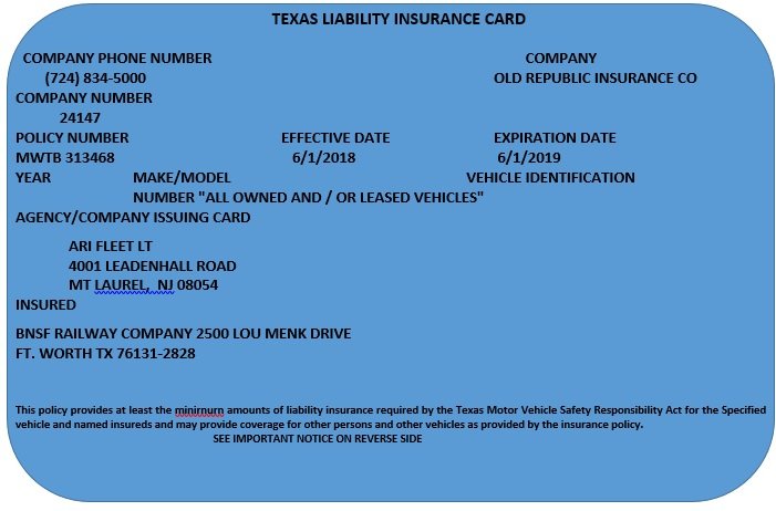 Free Fake Real Insurance Card Templates Word PDF Best Collections