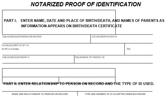 26 Free Affidavit Of Identity Forms Templates Word Best Collections