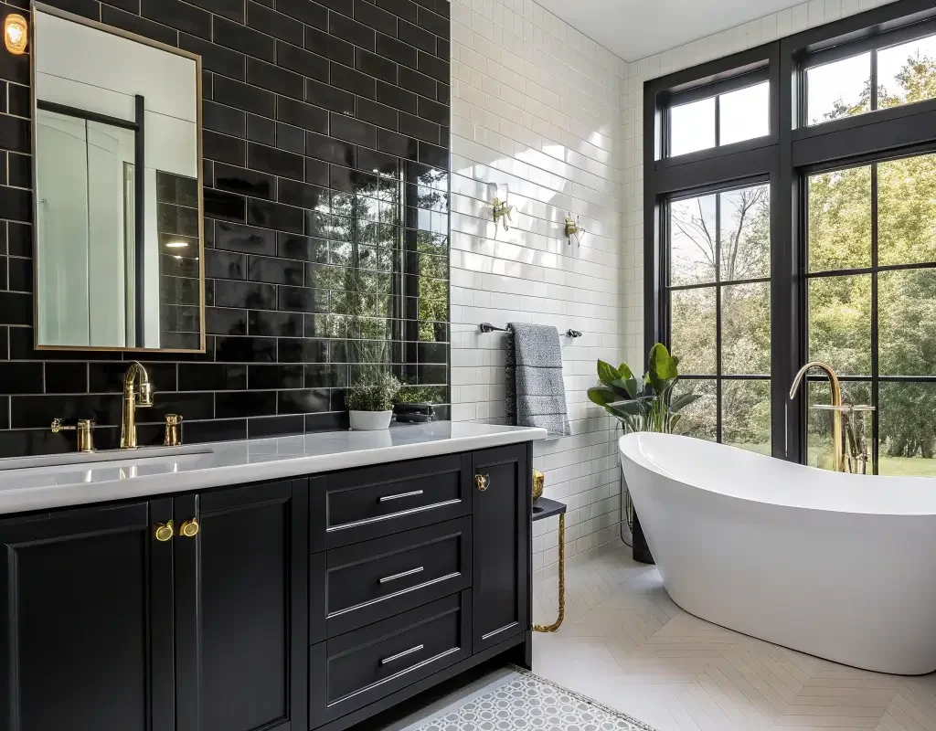 Black Accent Walls