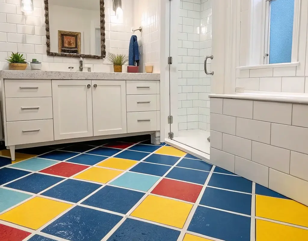 Bold Color Accent Tiles