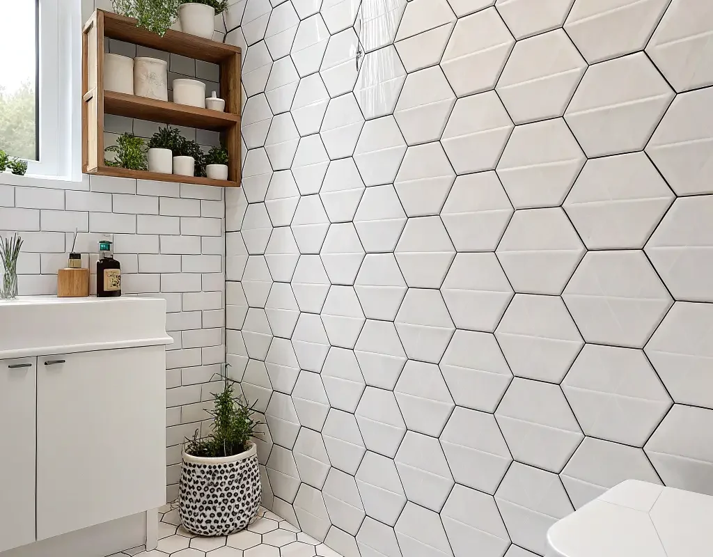Hexagon Shaped Tiles
