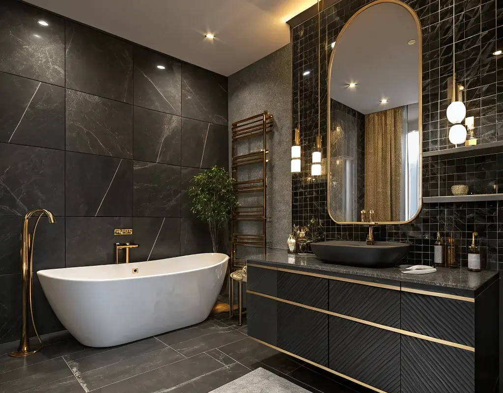 Matte Black Elegance