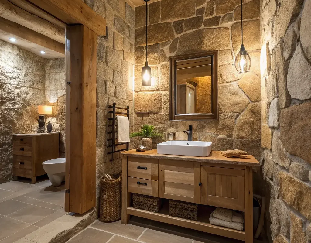 Natural Stone Rustic Look