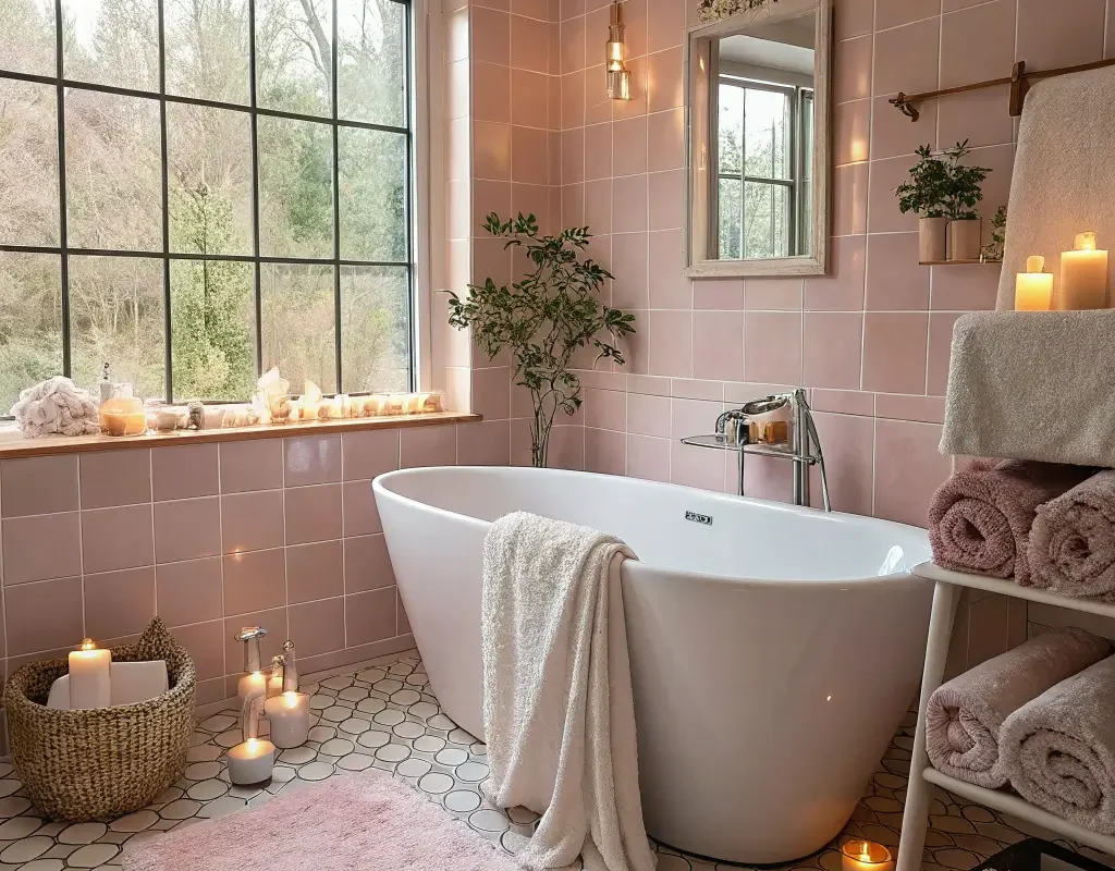 Pastel Pink Spa Escape
