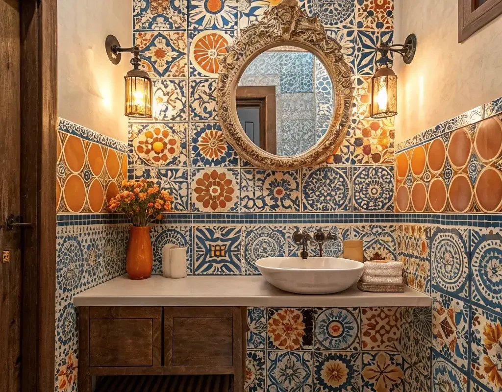 Patterned Moroccan Tiles