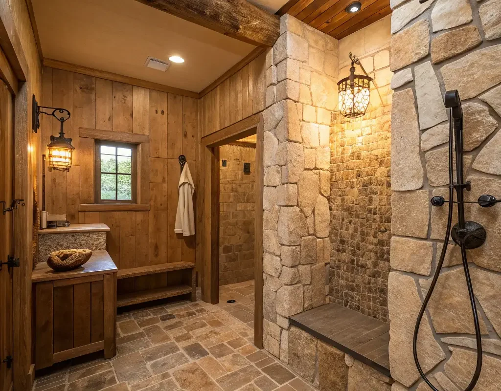 Rustic Stone and Natural Texture Tiles