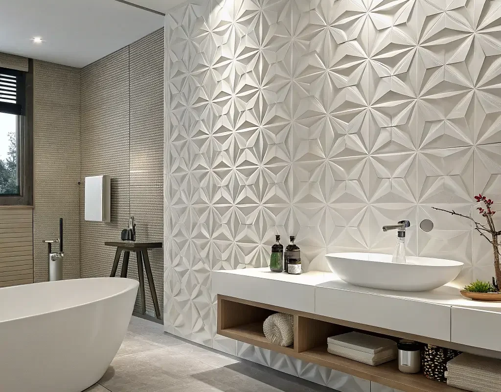 Textured 3D Wall Tiles