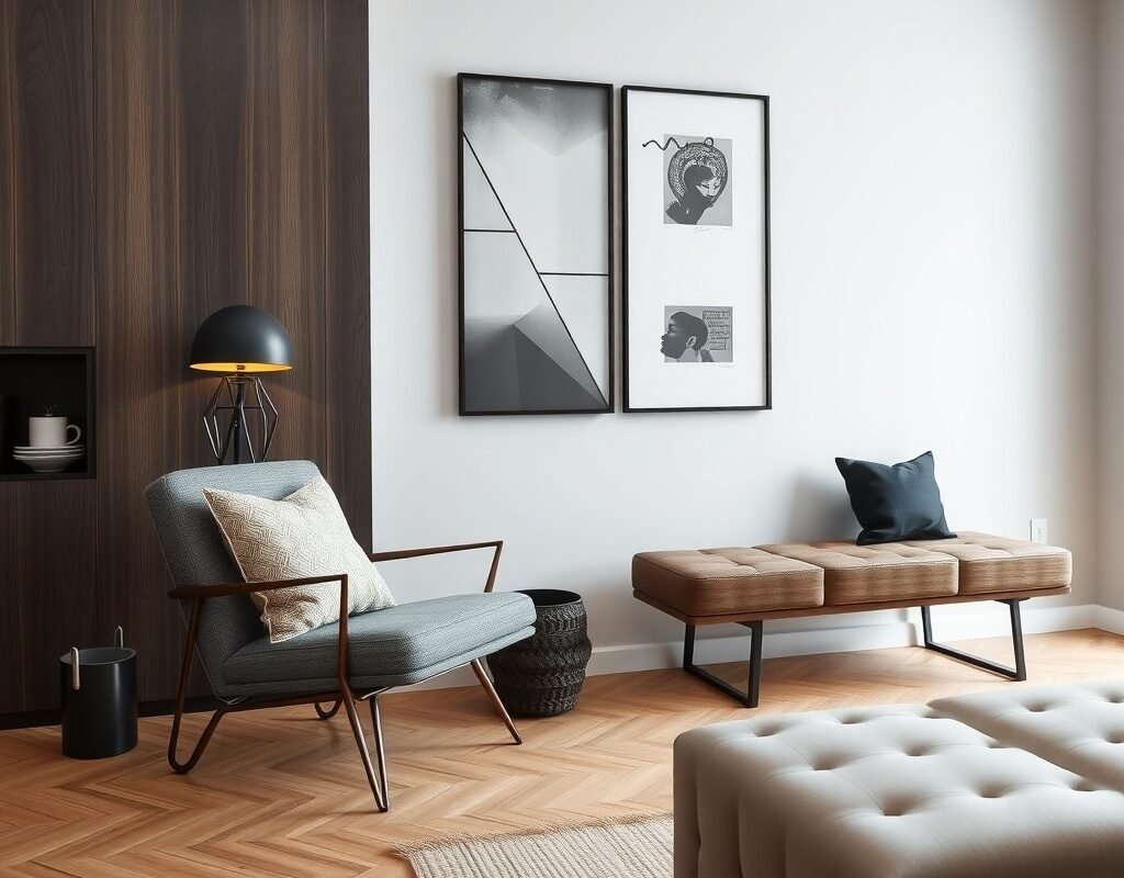 accent chair or bench