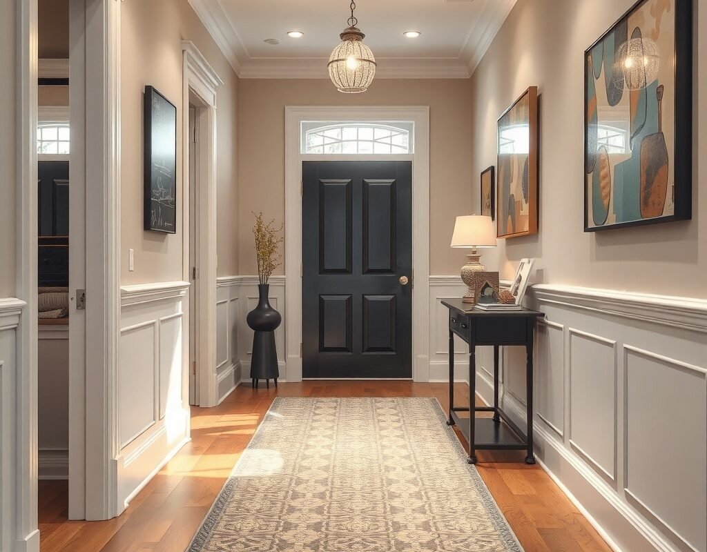 add a runner rug