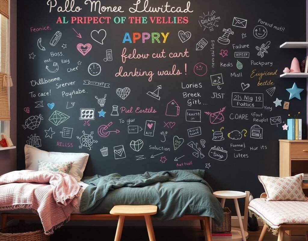 chalkboard wall