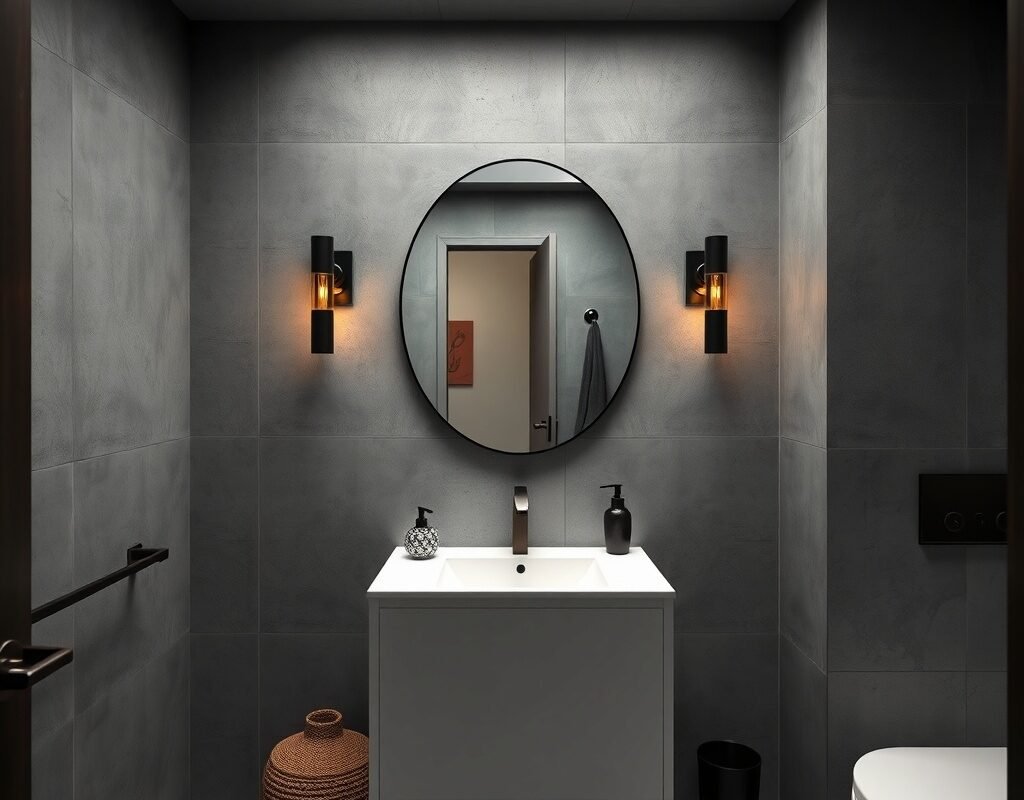 concrete look walls