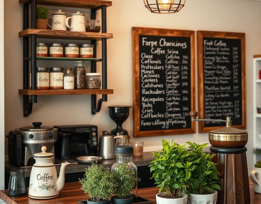 farmhouse style bar