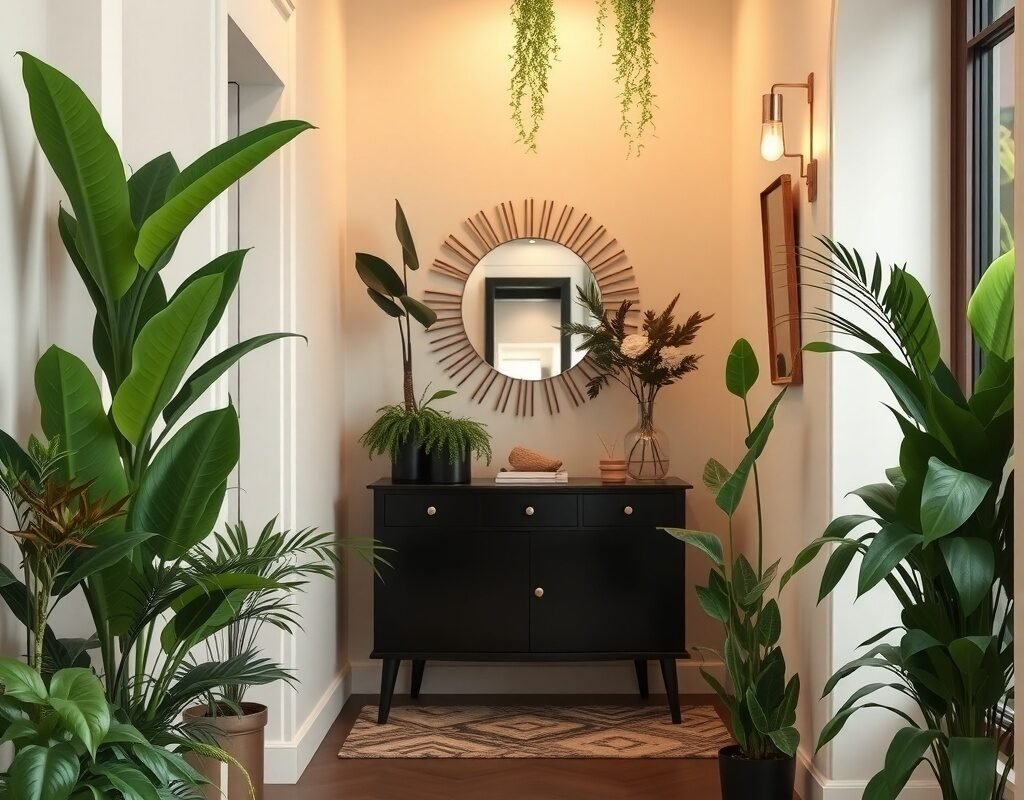 greenery or plants