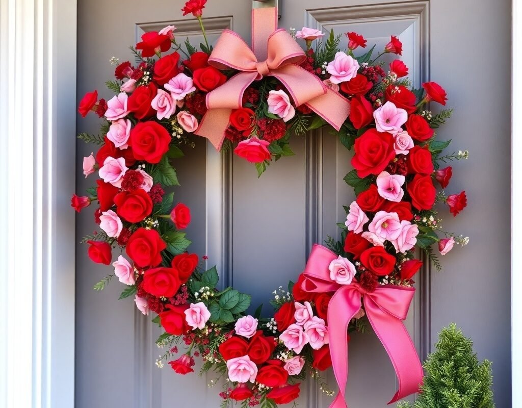 heart shaped wreath