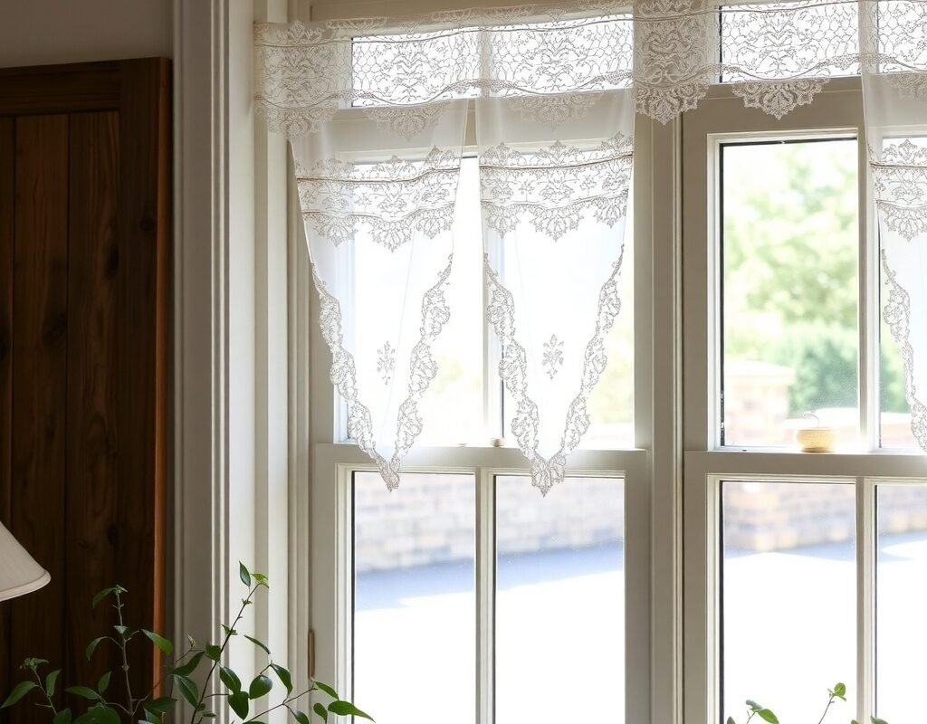 lace trim panels