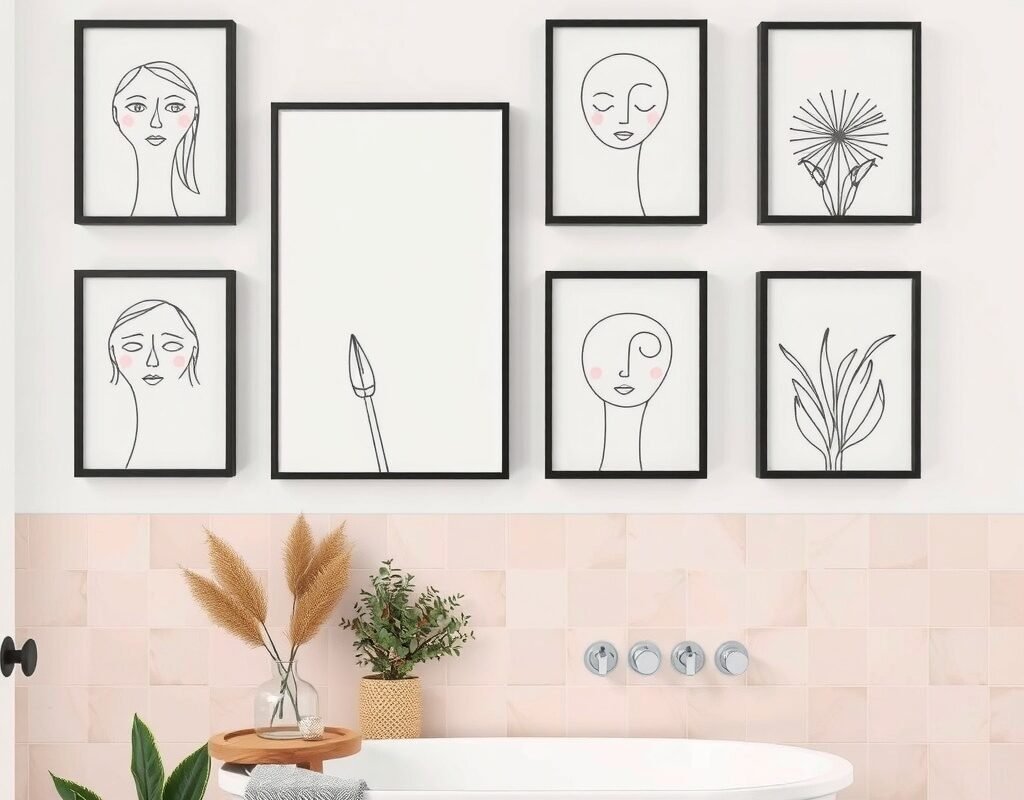 minimal line art