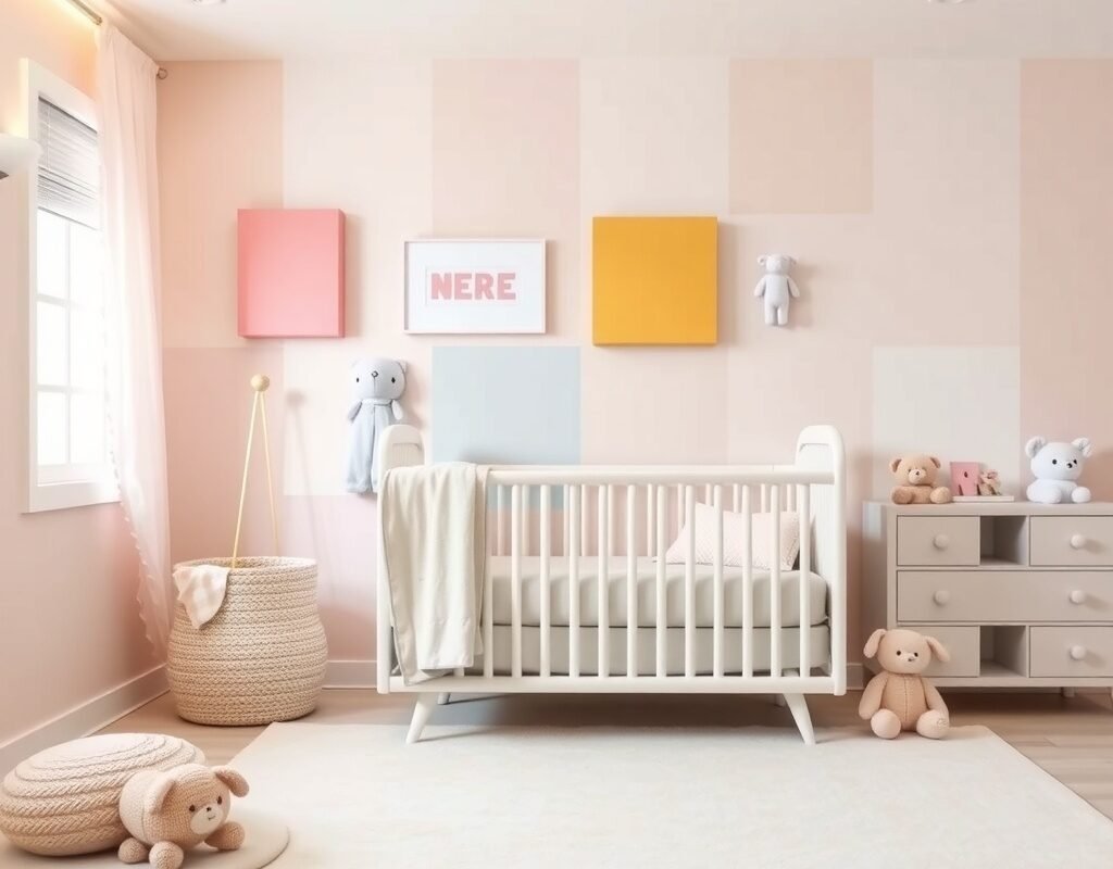 muted pastel blocks