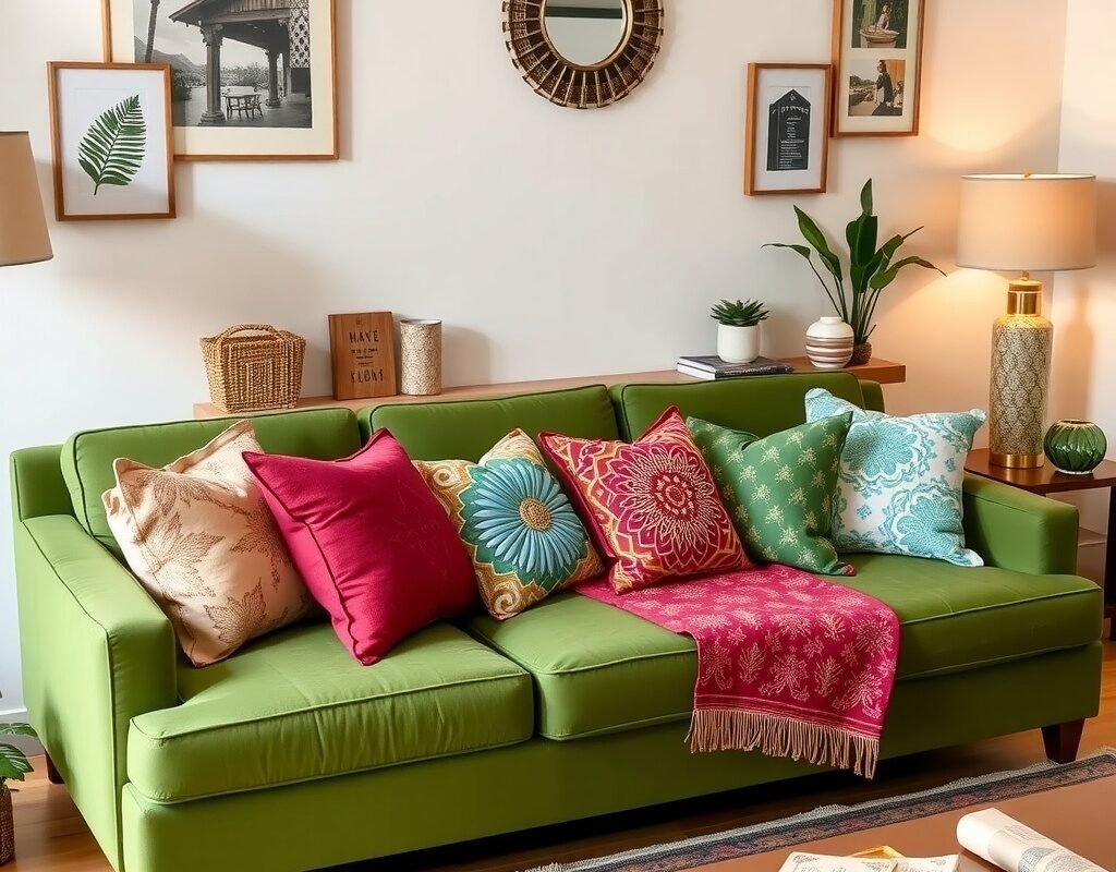 patterned cushions