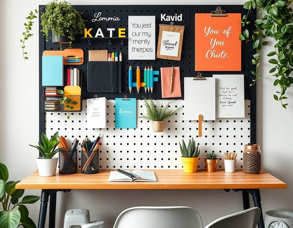 pegboard organizer