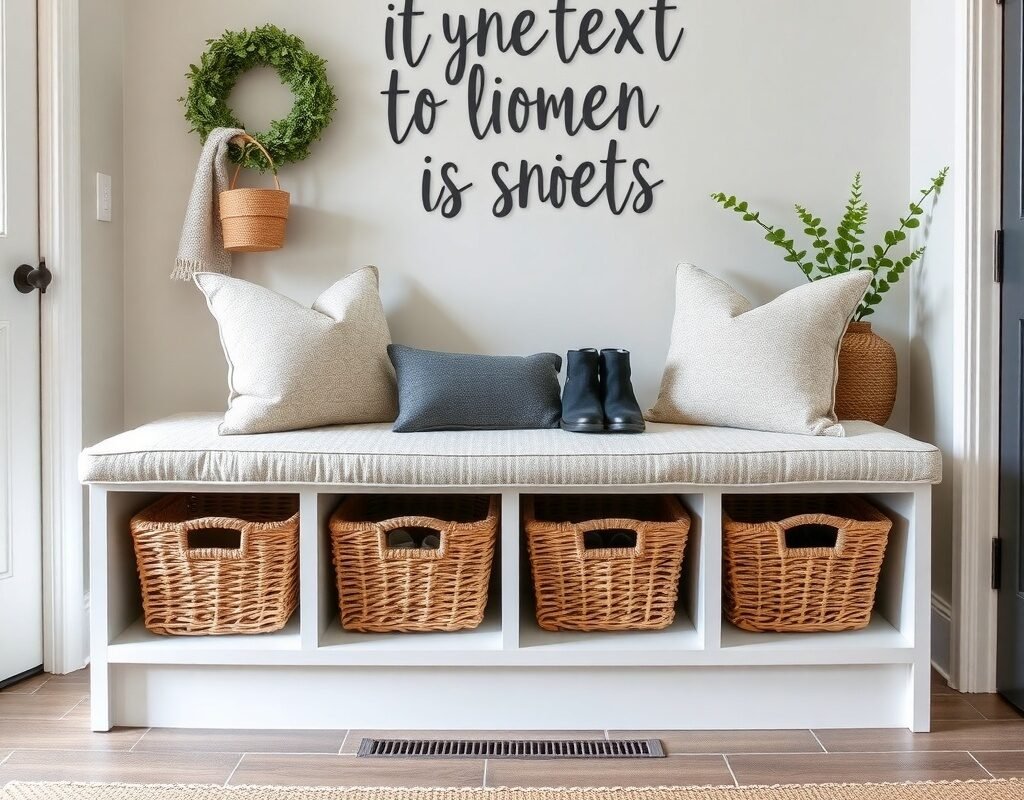 under bench baskets