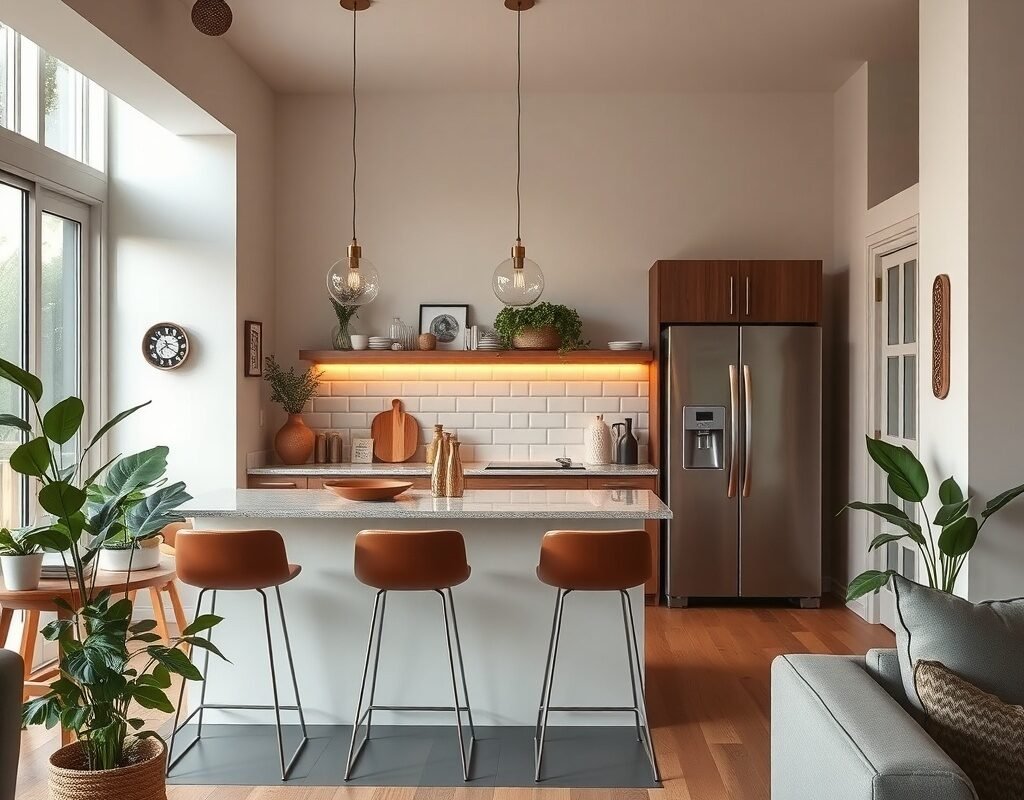 bar counter seating