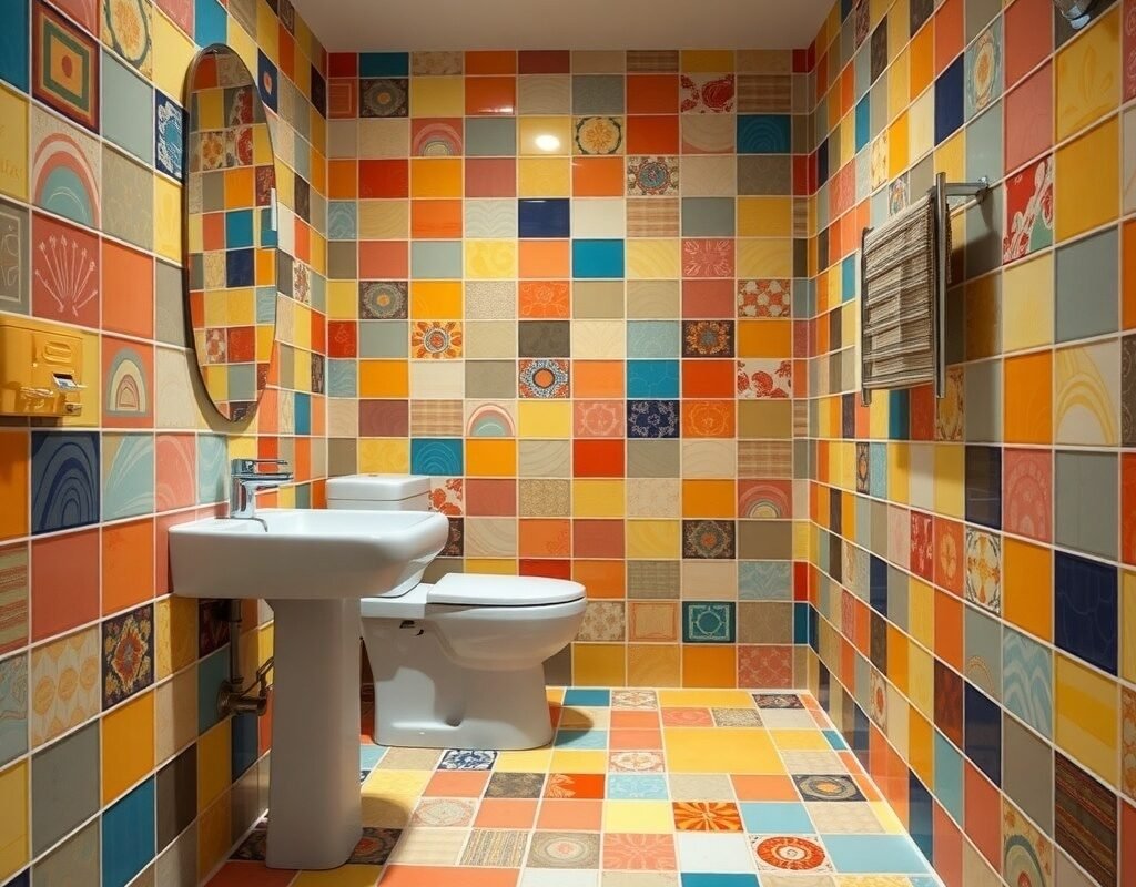 bright tile patterns