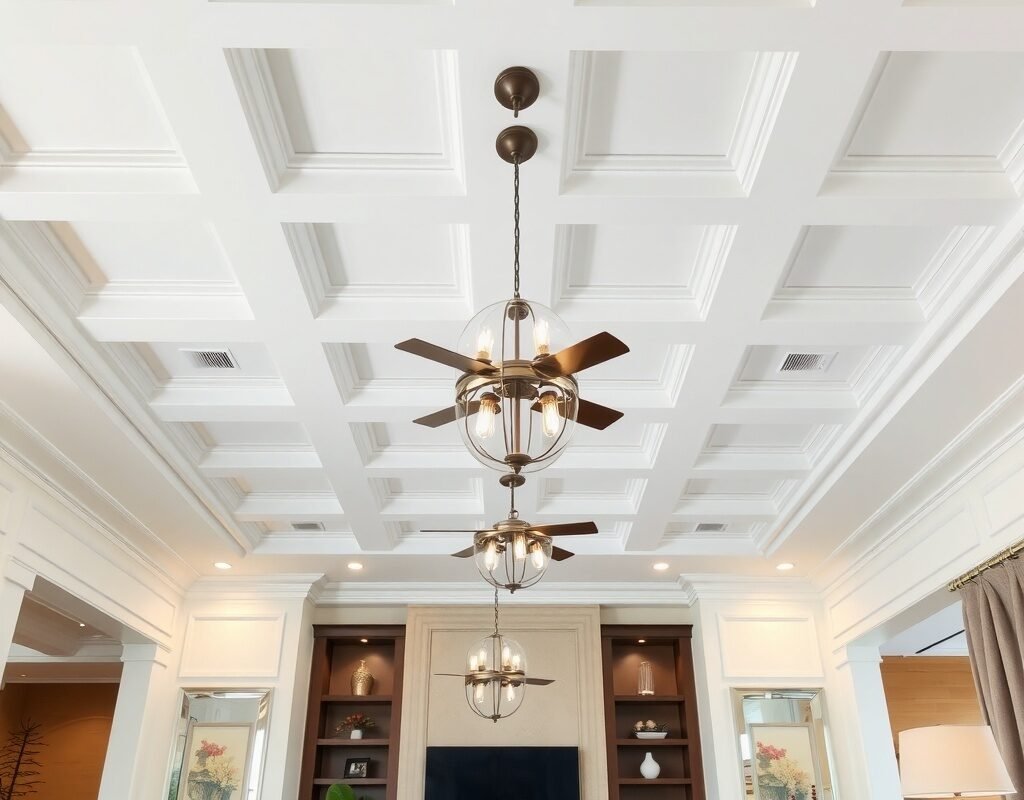 combination ceiling styles