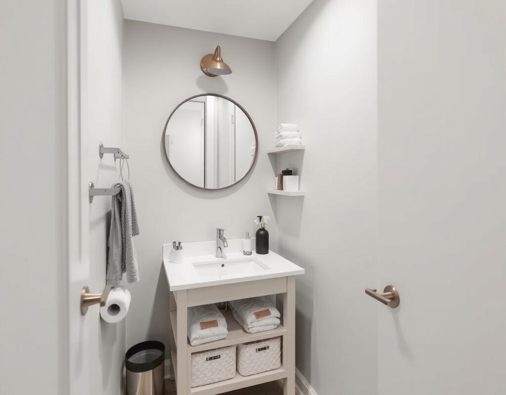 compact vanity