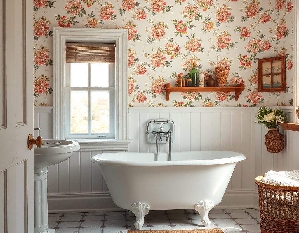floral wallpaper