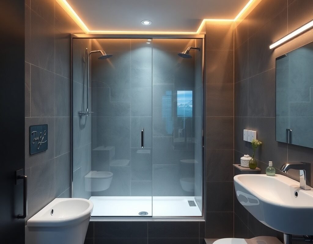 glass shower doors