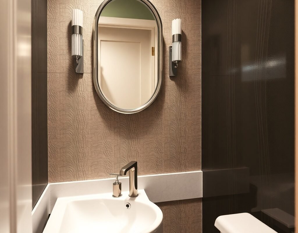 metallic accents