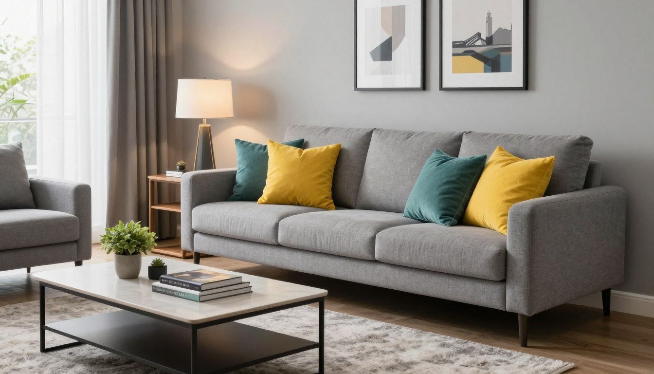 15 Stylish Gray Couch Living Room Ideas