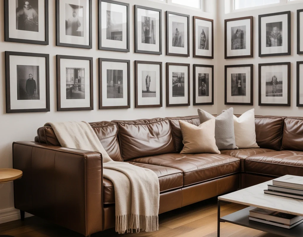 Add a Gallery Wall Above the Couch
