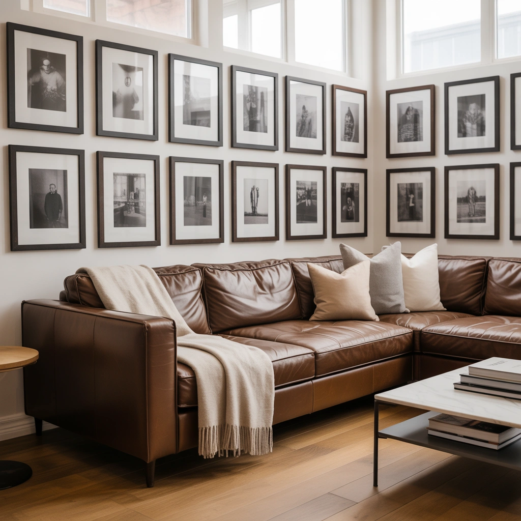 Add a Gallery Wall Above the Couch