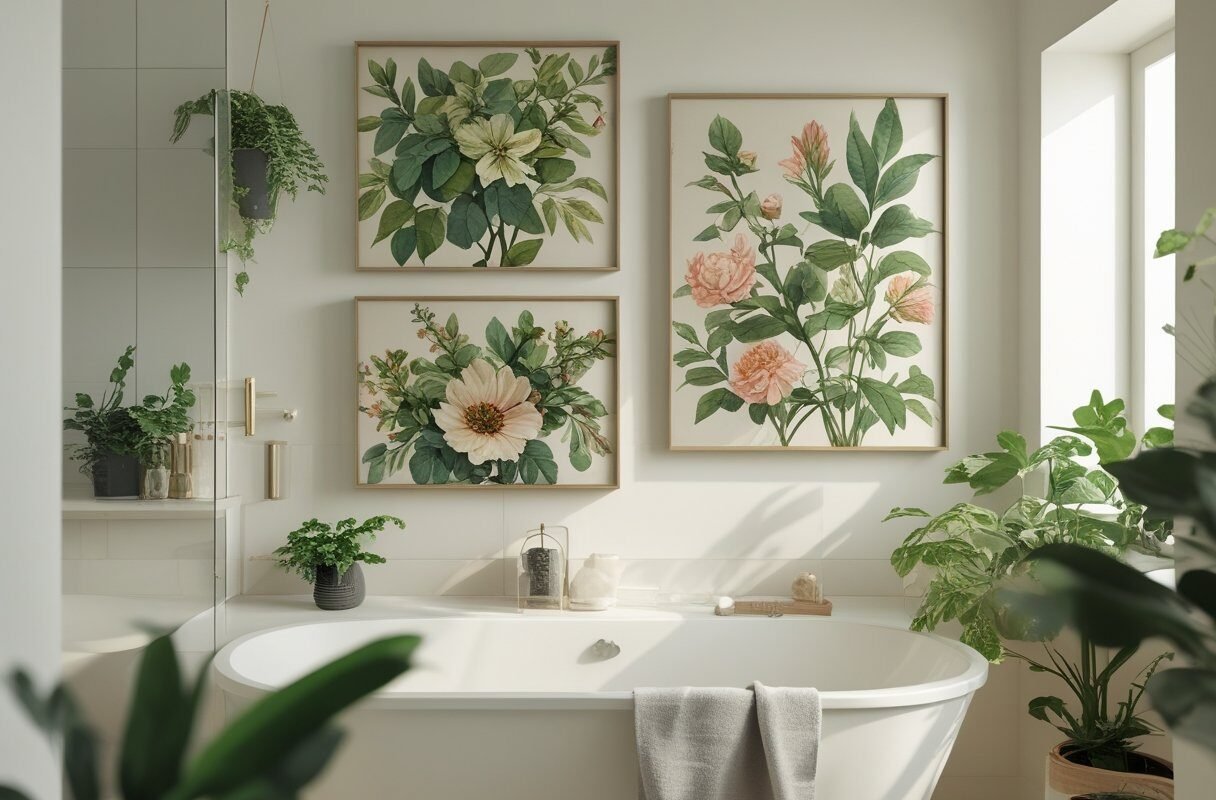 Botanical and Floral Paintings for Natural Freshness