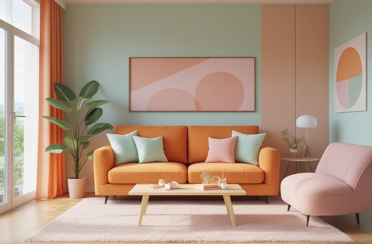 Combine with Soft Pastels for a Playful Touch