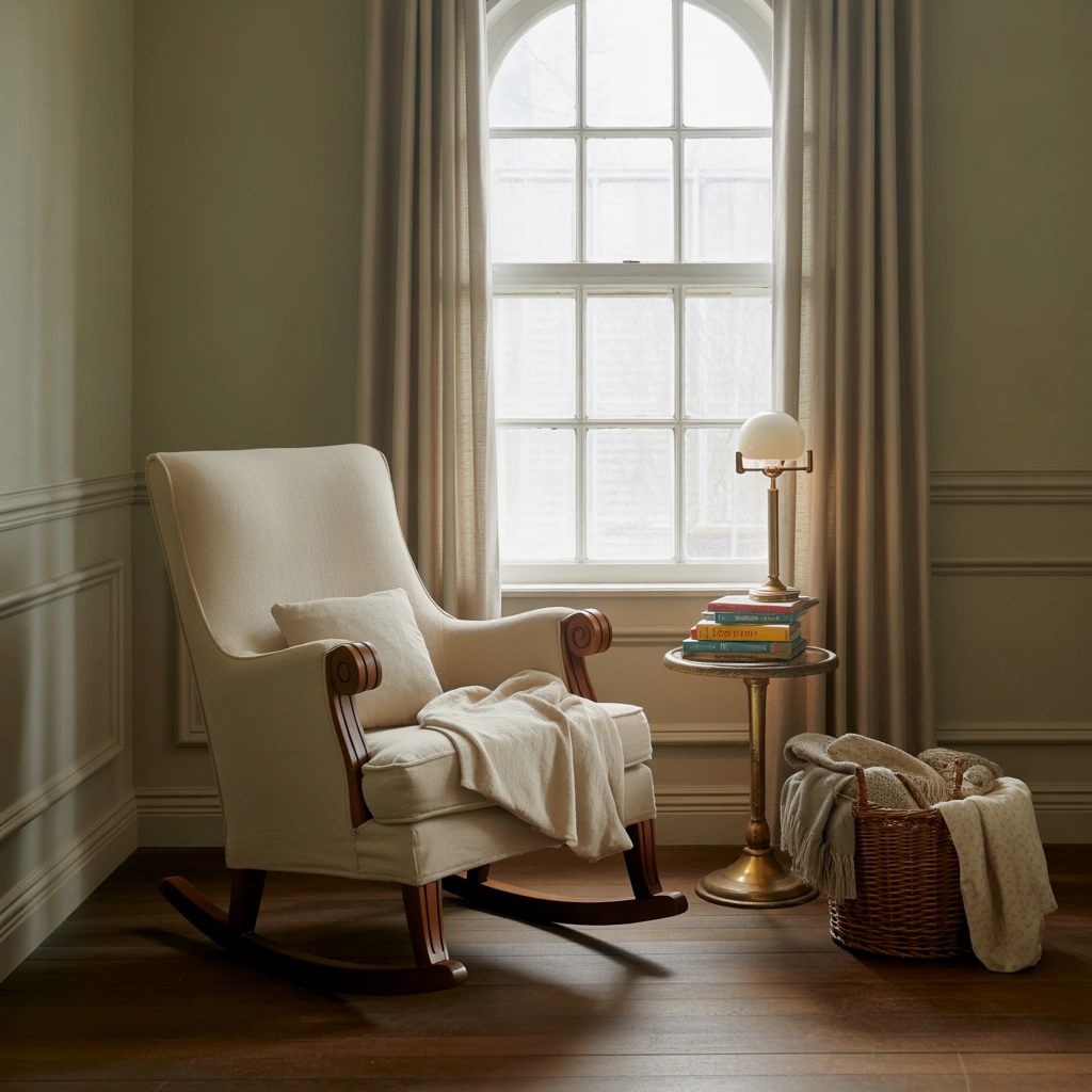Create a Cozy Reading Corner With a Rocking Chair