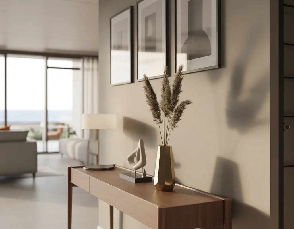 Create a Minimal Console Table Setup