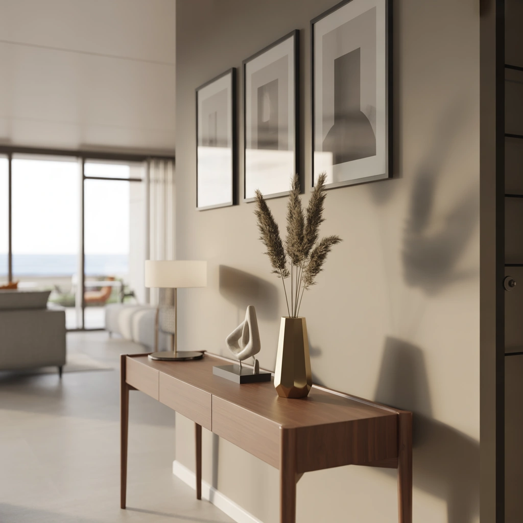 Create a Minimal Console Table Setup
