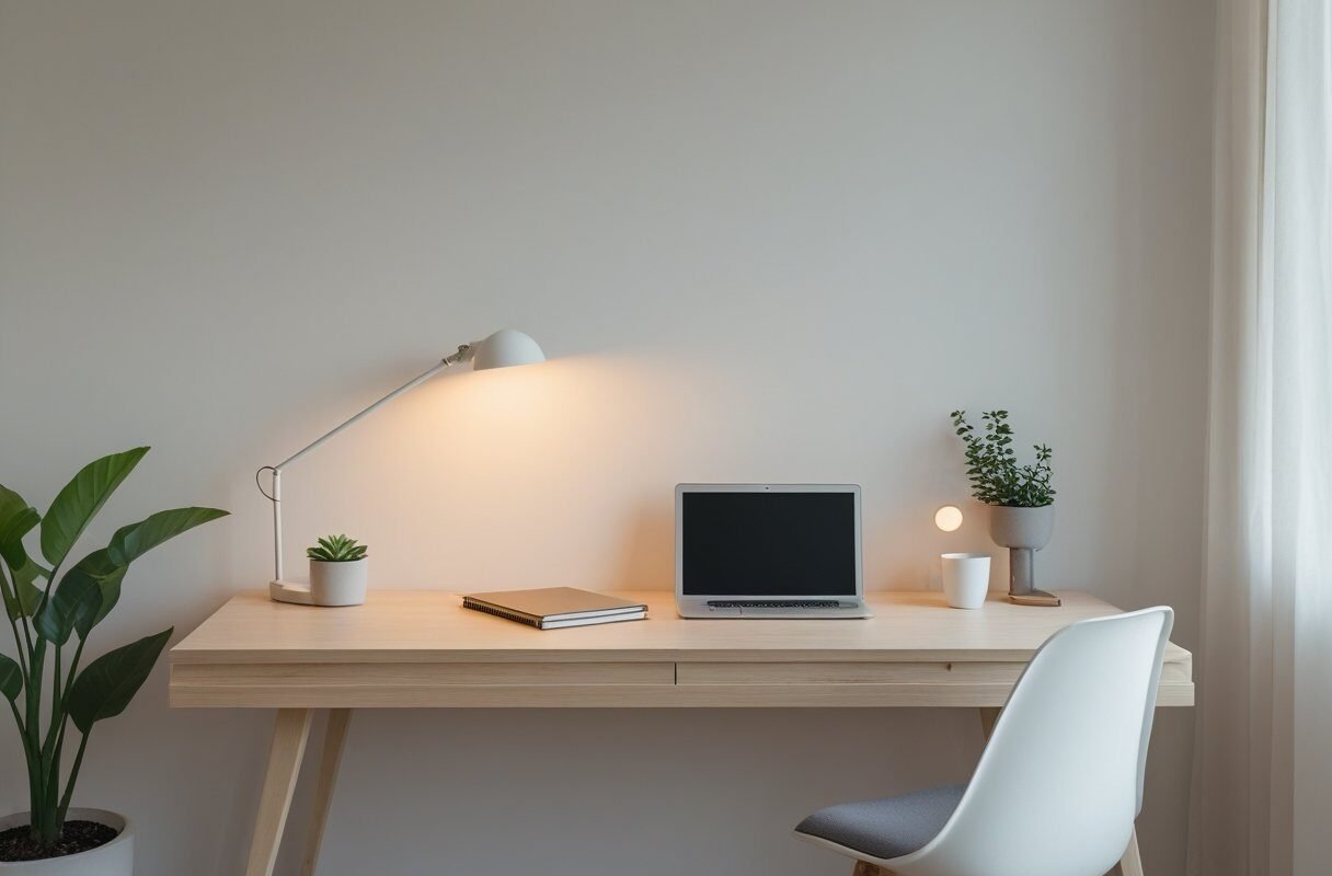Create a Minimalist Study Table Setup