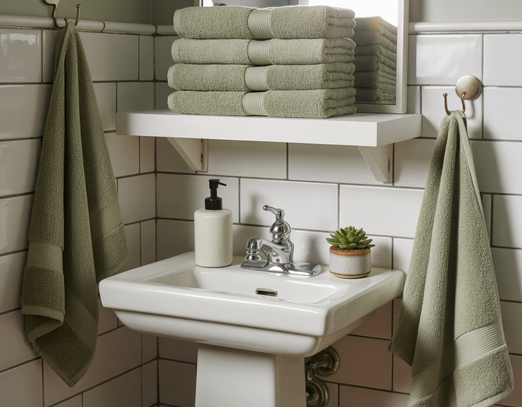 Decorate With Towels That Match Your Color Scheme