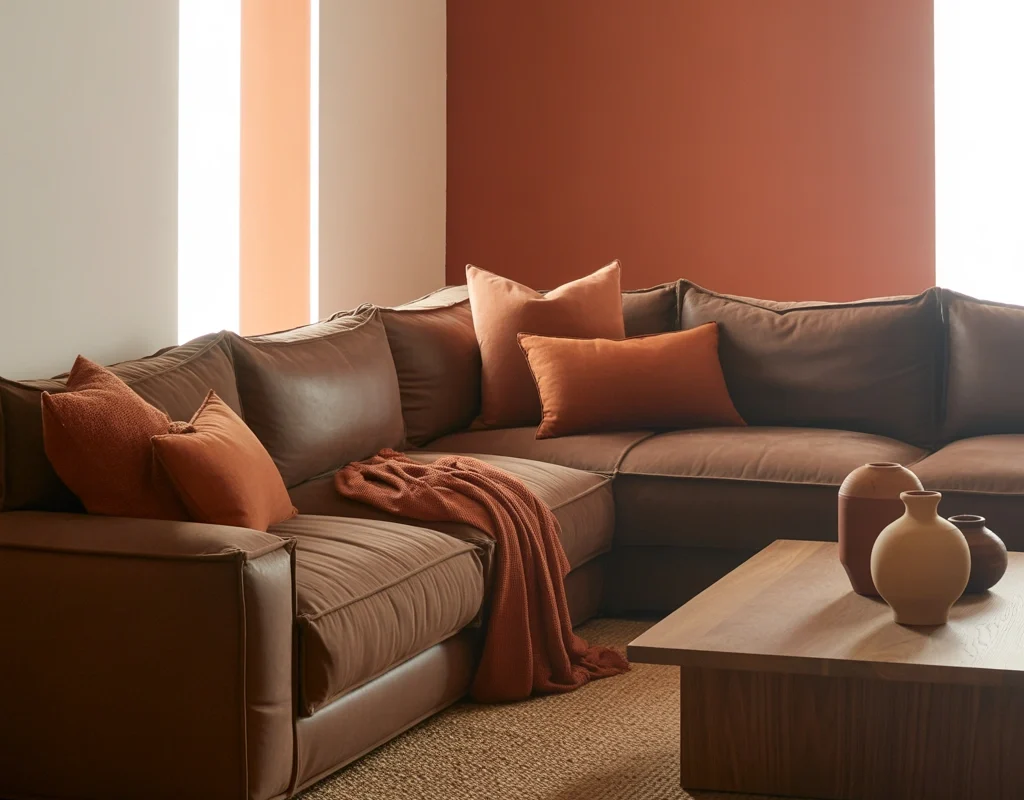 Decorate with Burnt Orange and Terracotta
